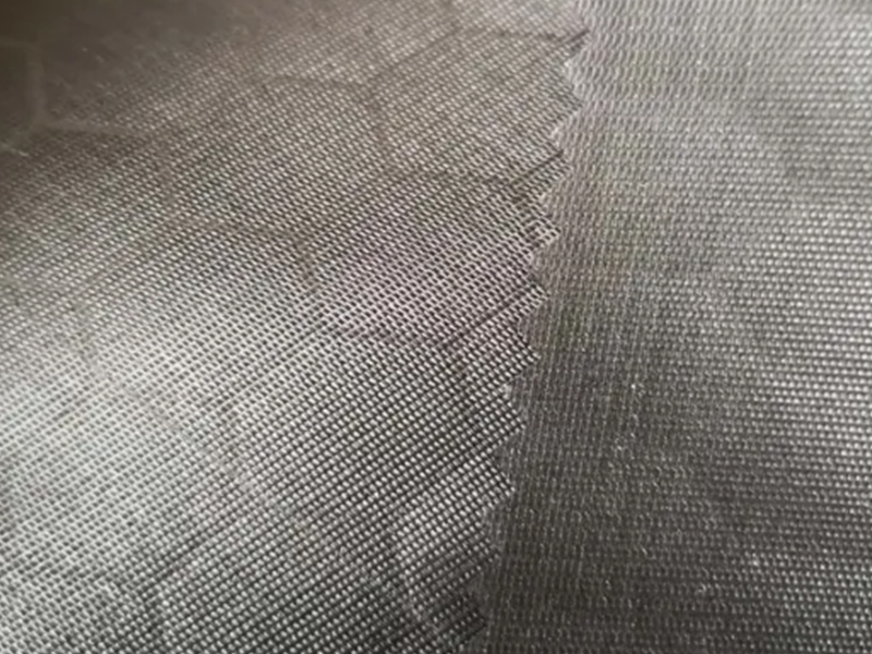 Polyester 170t präglad taft med PA-belagt tyg för foder