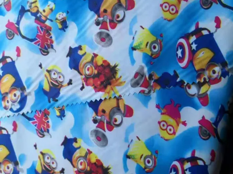 Tryckt tafttyg med PVC-belagd 100 % polyester för regnrock/väskor.