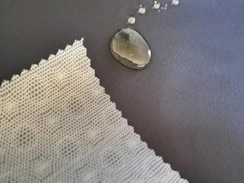 Vattentät polyester kypert tyg med tryckt TPU Bonded